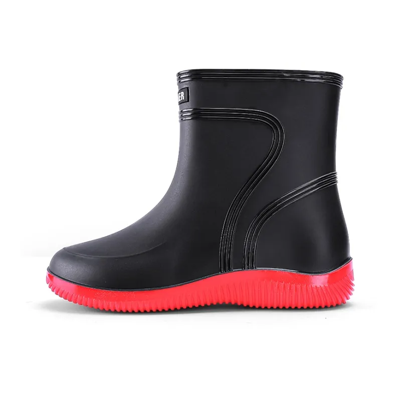 LONGYING Rain Boots Men-3