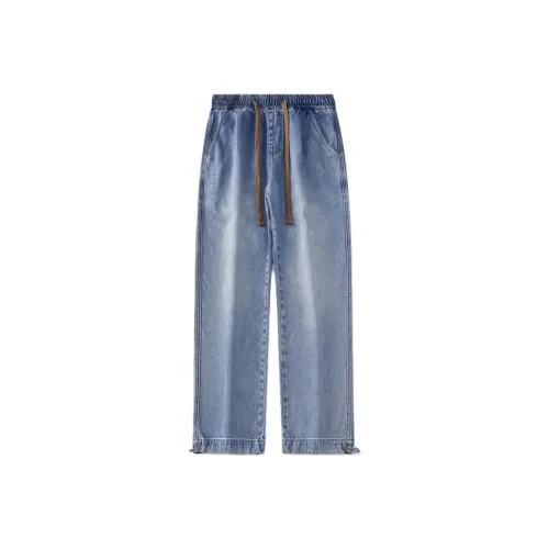 FAIRWHALE Jeans Unisex Blue