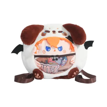 SUN EARTH &U Fleece Backpack Regular Unisex White