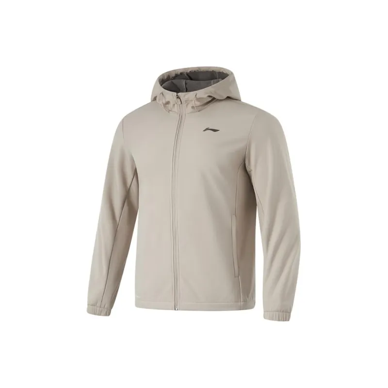 LiNing Sports Life Collection Jackets Coats Men Dusty Smoke Gray-0
