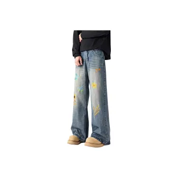 FA2LO Jeans Unisex Blue