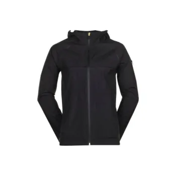 HUGO BOSS Logo Patch Hooded Zipped Jacket