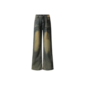 Love Monster Jeans Unisex Vintage Blue