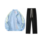 Light Blue Top+Black Pants (Style 117)