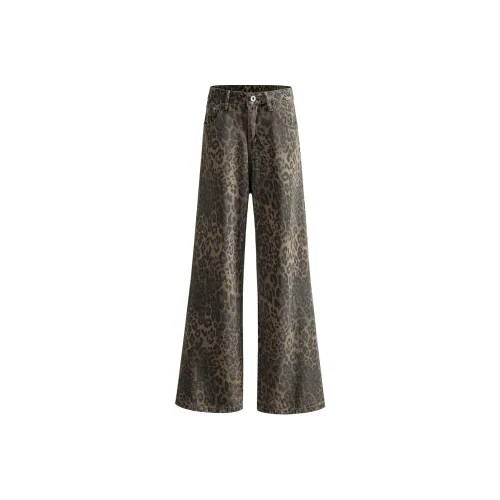MINEPAIR Jeans Unisex Leopard Phillip