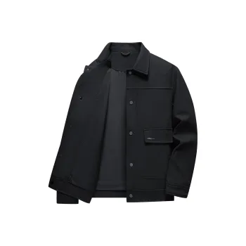 ELLE HOMME Jackets & Coats Men's Black