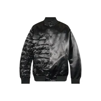 BALMAIN Sequin Embellished Bomber Jacket