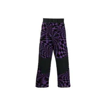 Vans Casual Pants Men Black Purple