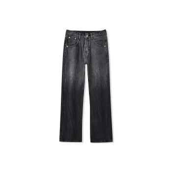 SONGS ALONG Jeans Unisex Black