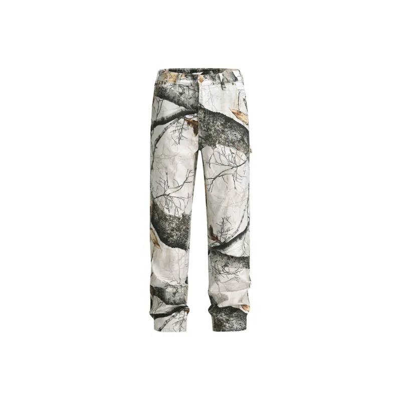 Unblank Cargo Pants Unisex White-0