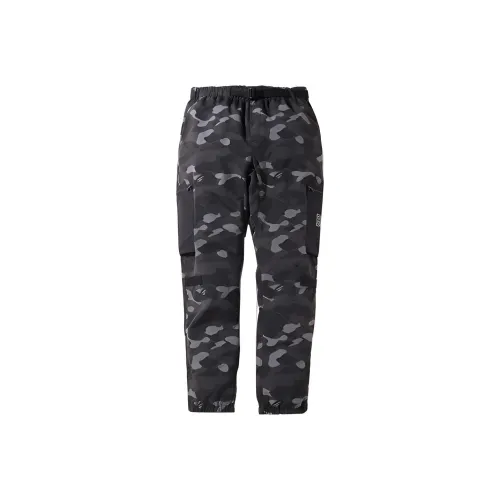 A BATHING APE Color Camo Military Pants