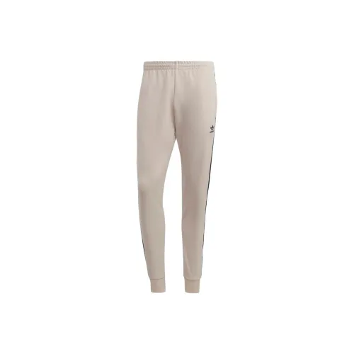 Adidas Originals Clover Series Outfit Knitted Sports Pants Men's Beige