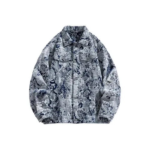 TESTUNG Jackets & Coats Unisex Light Blue