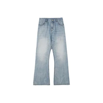 FAVEPOP Jeans Unisex Light Blue