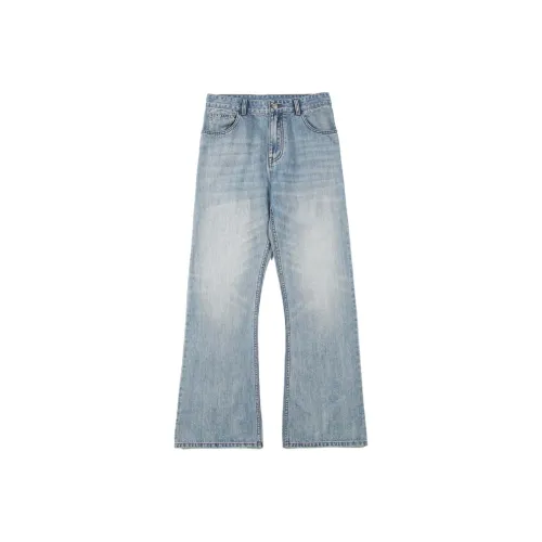 FAVEPOP Jeans Unisex Light Blue