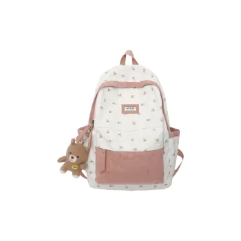 CARTELO Nylon With Flannelette Backpack Women's Multicolor