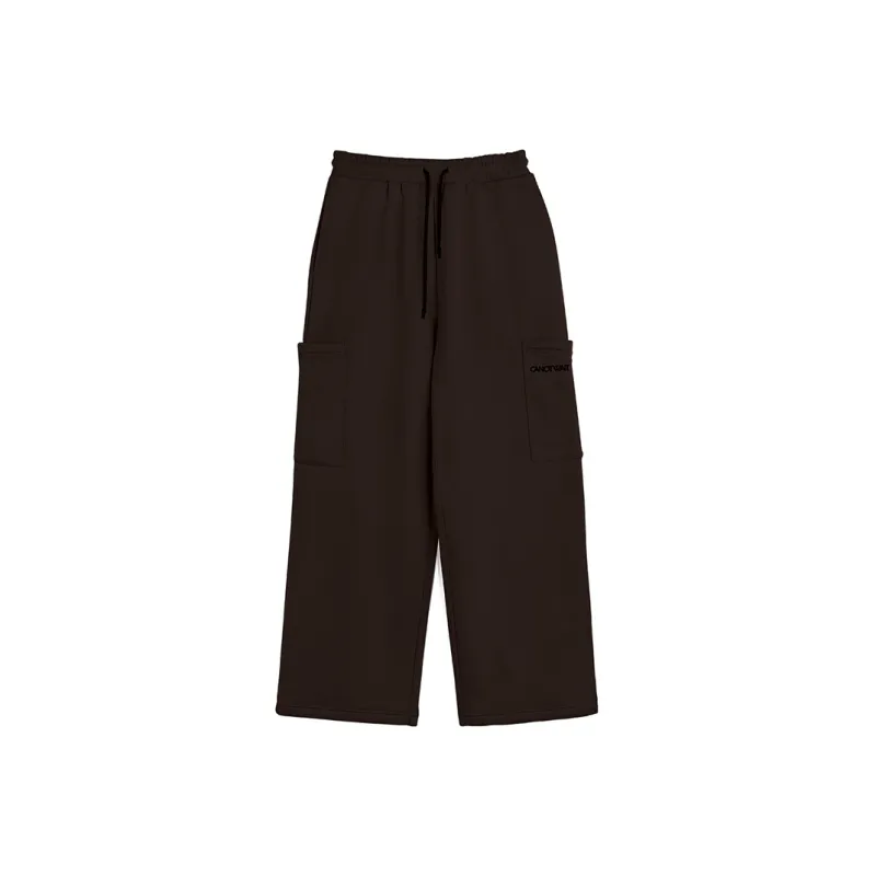 CANOTWAIT_ Knitted Sports Pants Unisex-11