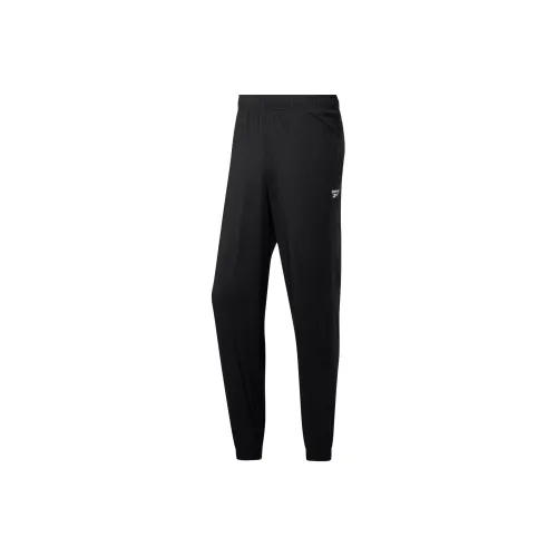 Reebok TRAINING ESSENTIALS WOVEN C LINED Knitted Sports Pants Men's Black