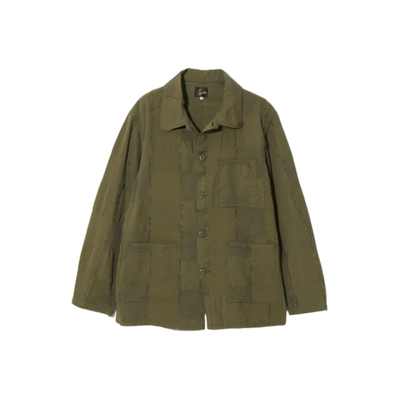 Needles SS25 Jacket Unisex Olive-0