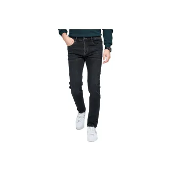 Dance With Wolves Jeans Men's Black Gray