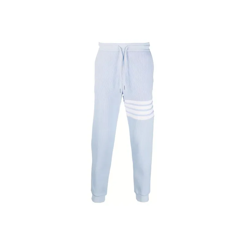 THOM BROWNE 4 Bar Drawstring Jogger Pants-0