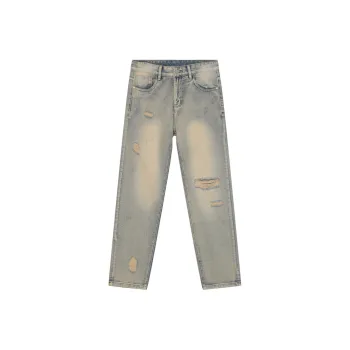 Voguo Relay Jeans Unisex Yellow Mud
