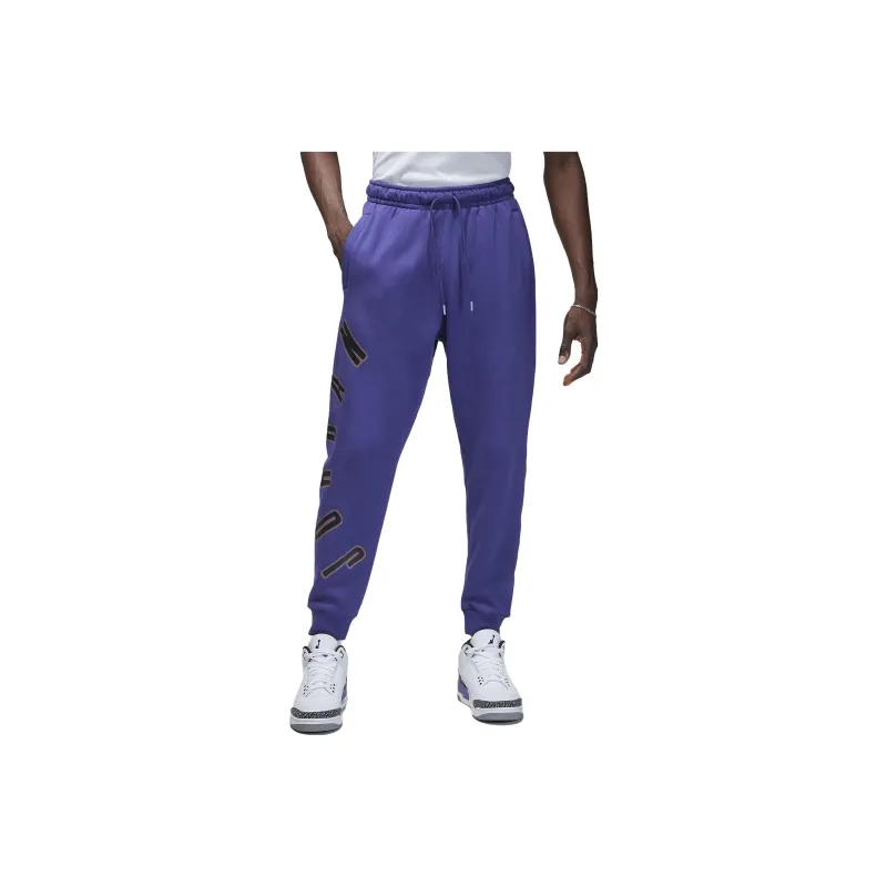 Jordan Flight MVP Knitted Sweatpants Men Sky Purple-0