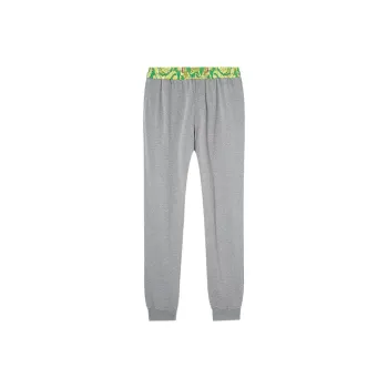 VERSACE Knitted Sweatpants Men Gray