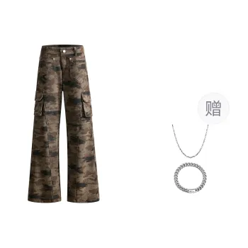 MINEPAIR Jeans Unisex Camouflage