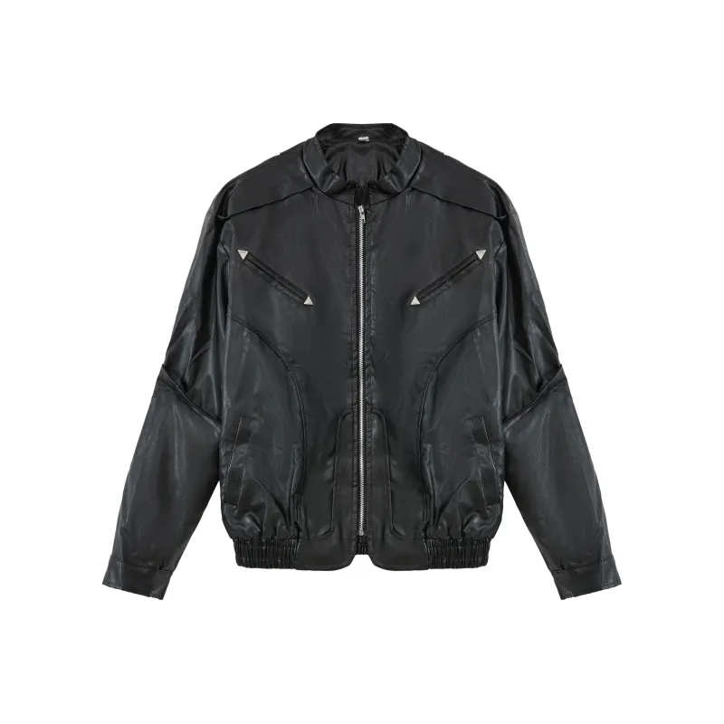 KLAMMKICKS Leather Jacket Unisex-0