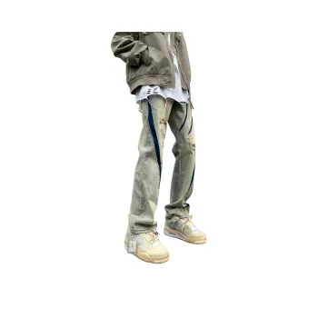 TONYKRZ Jeans Unisex Yellow Mud