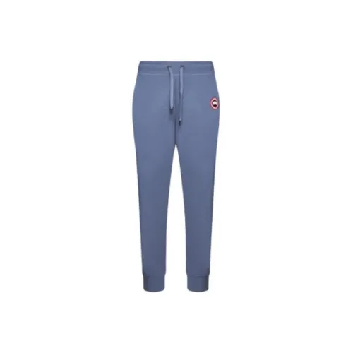 Canada Goose Knitted Sweatpants Men's Silver Blue