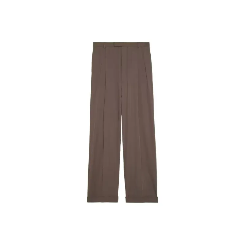 GUCCI Wool GUCCI Label Trousers-0