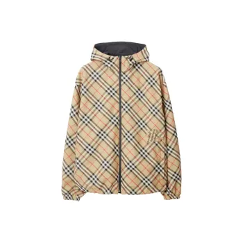 Burberry Vintage Check pattern Reversible Jacket