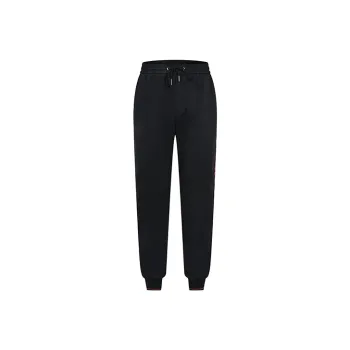RARE Knitted Sweatpants Men Black