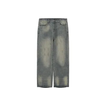 UNTILWERICH Jeans Men Gray Blue