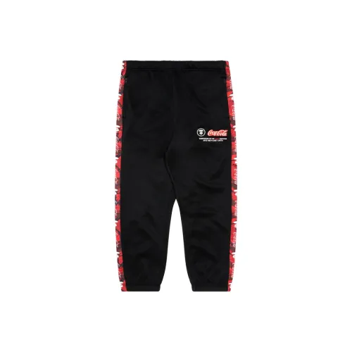 Aape X Coca Cola Logo Sweatpants