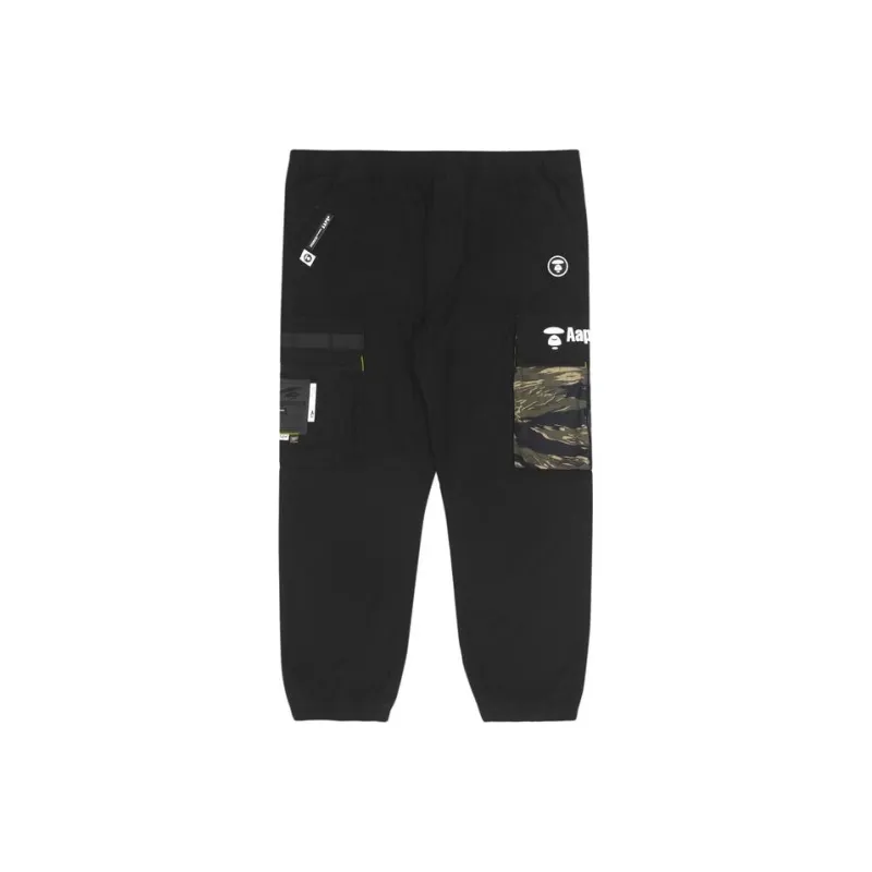 Aape Mid-rise Cargo Trousers-2