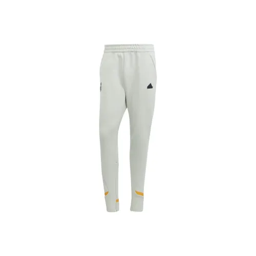 Adidas Real Madrid Knitted Sweatpants Men Gray