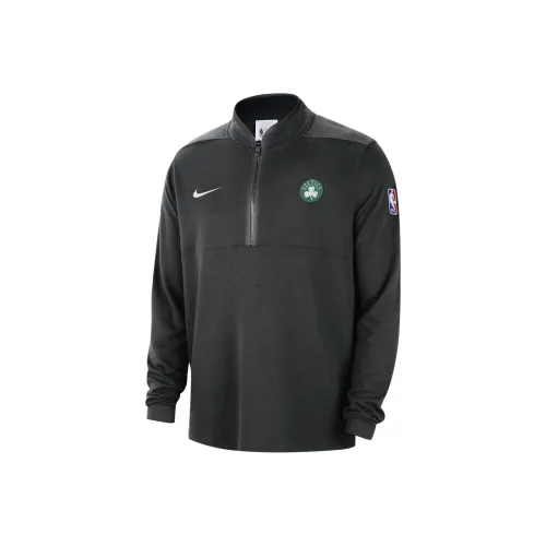 Nike Boston Celtics Men's Nike Nba 1/2 Zip Long Sleeve Top
