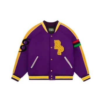 Denim Tears Come Out Fighting Varsity Jacket