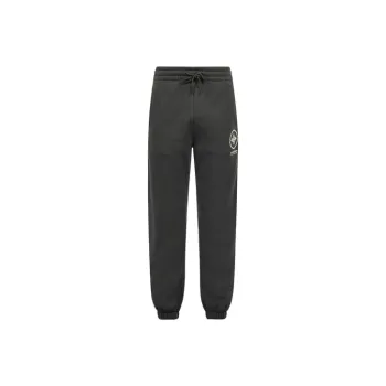 EVISU Knitted Sweatpants Men Dark Charcoal