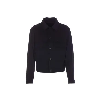 HOGAN Long Sleeved Button Up Shirt Jacket