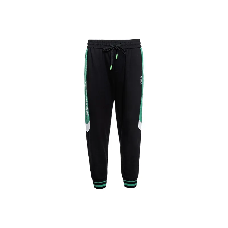 GOLF Knitted Sweatpants Men Black-0