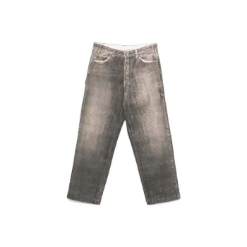 EMPORIO ARMANI Mid Rise Wide Leg Cargo Jeans