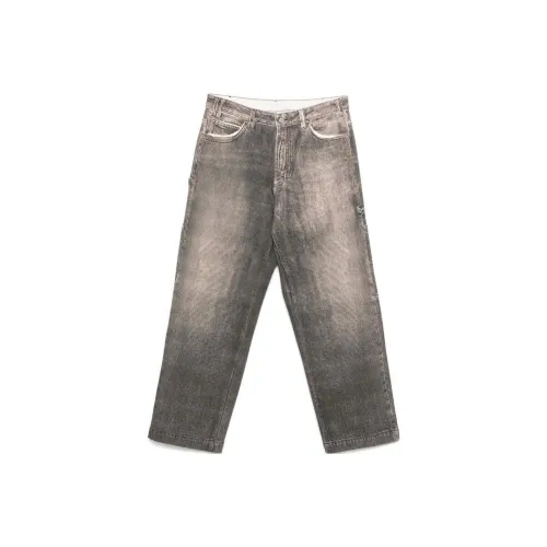 EMPORIO ARMANI Mid Rise Wide Leg Cargo Jeans