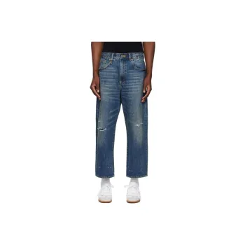 R13 Jeans Men Blue