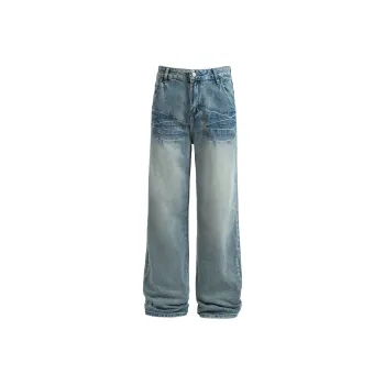 YearnObtainRainbow Jeans Unisex Blue