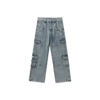LAMLICKA Jeans Unisex Blue
