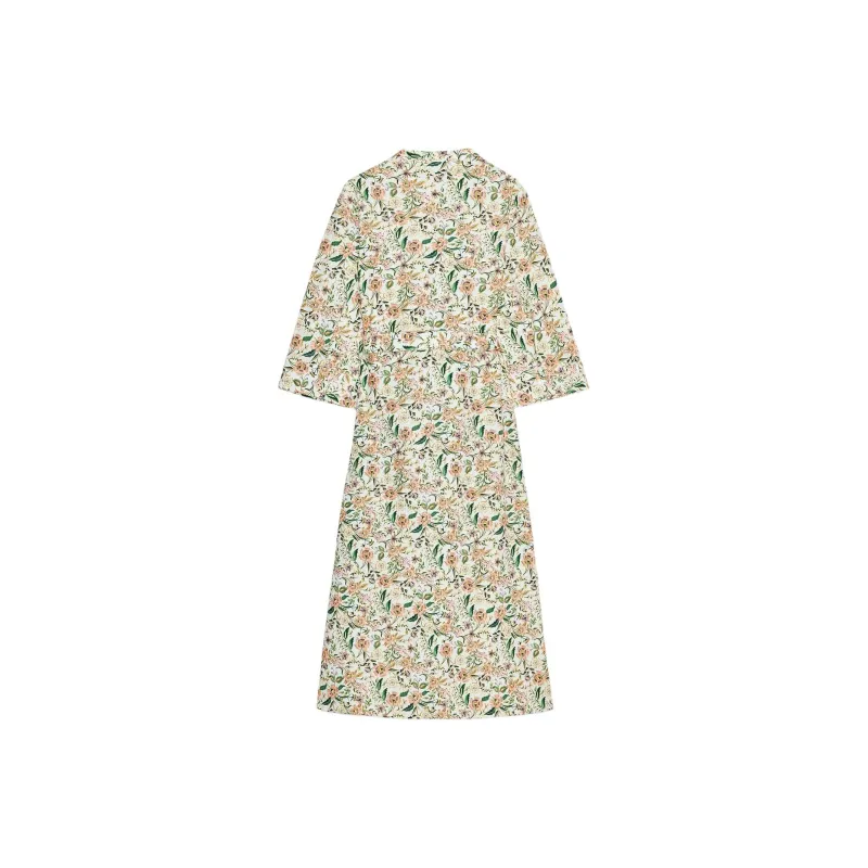 ZARA Long Sleeved Dress Women's Multicolor-1
